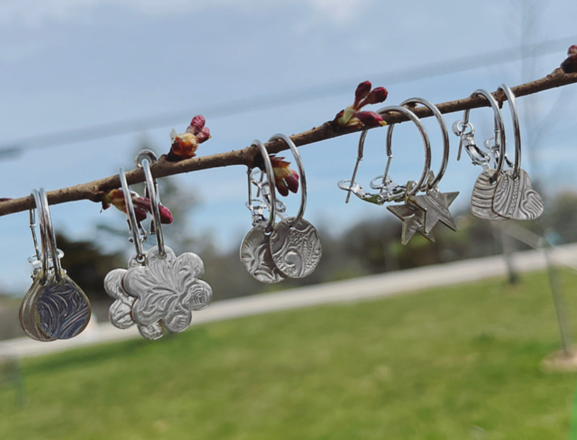 Interchangeable Hoop Earrings