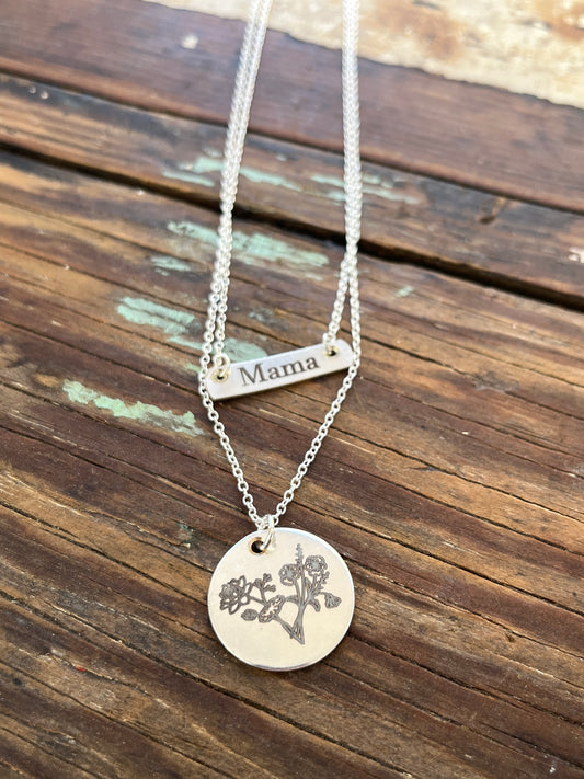 Mama Layered Necklace