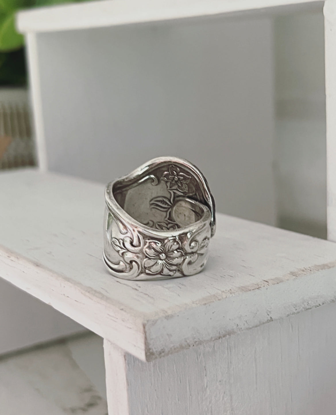 Daisy 1910 Vintage Spoon Ring