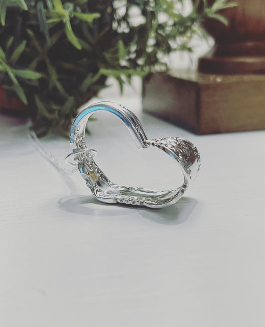 Personalized Floating Heart Necklace