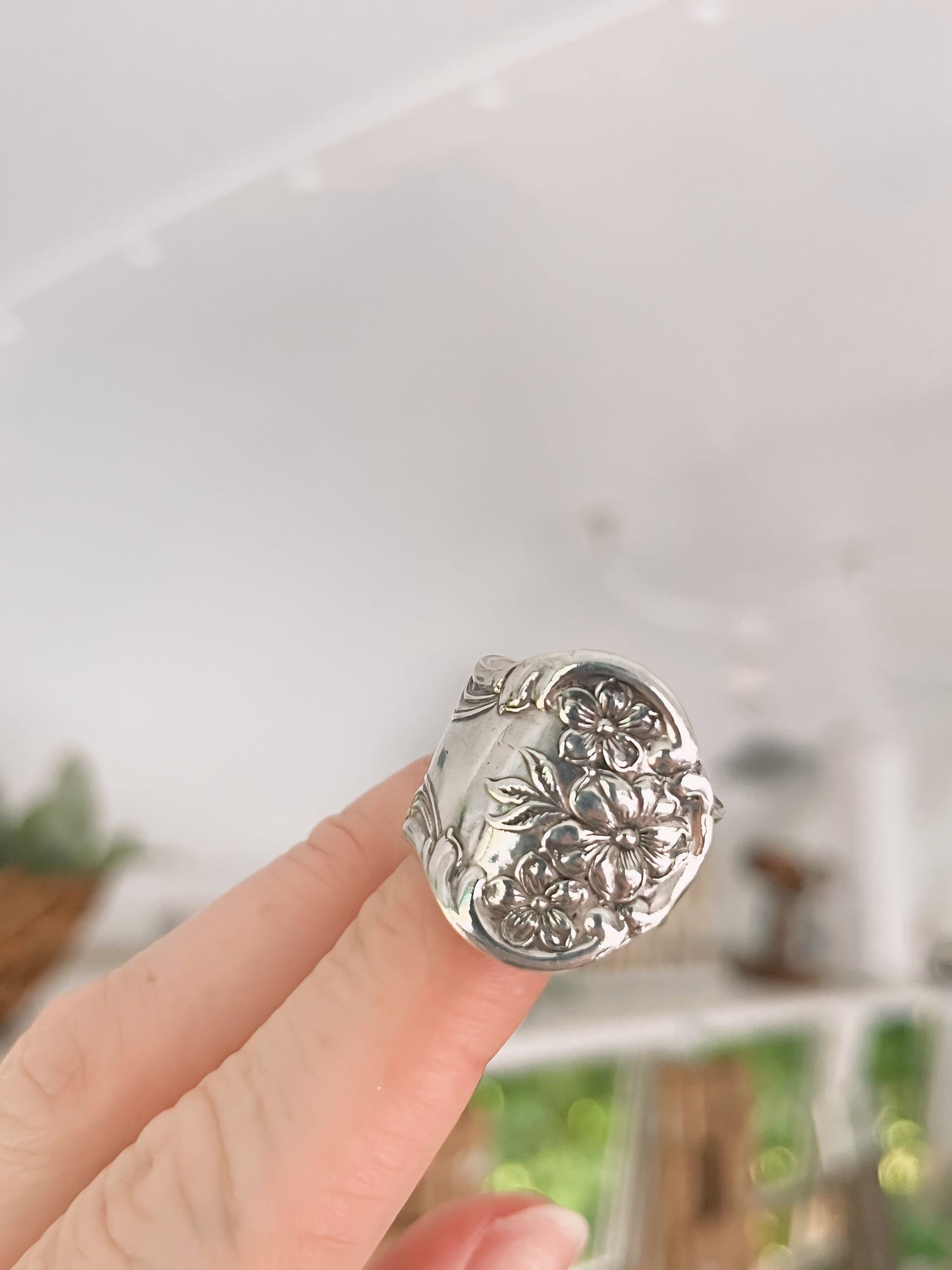 Daisy 1910 Vintage Spoon Ring