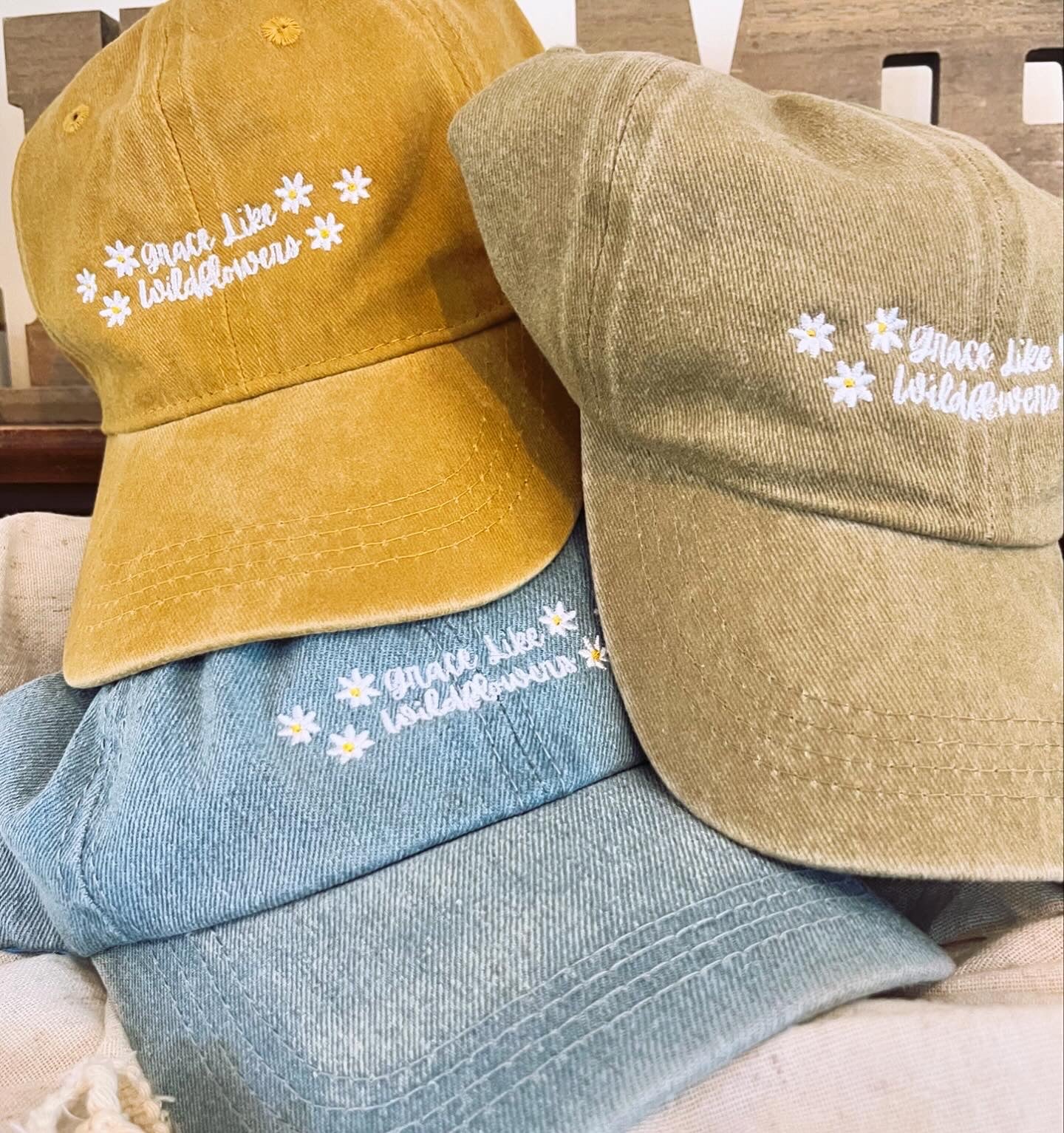 Hat + Book Bundle- Grace Like Wildflowers