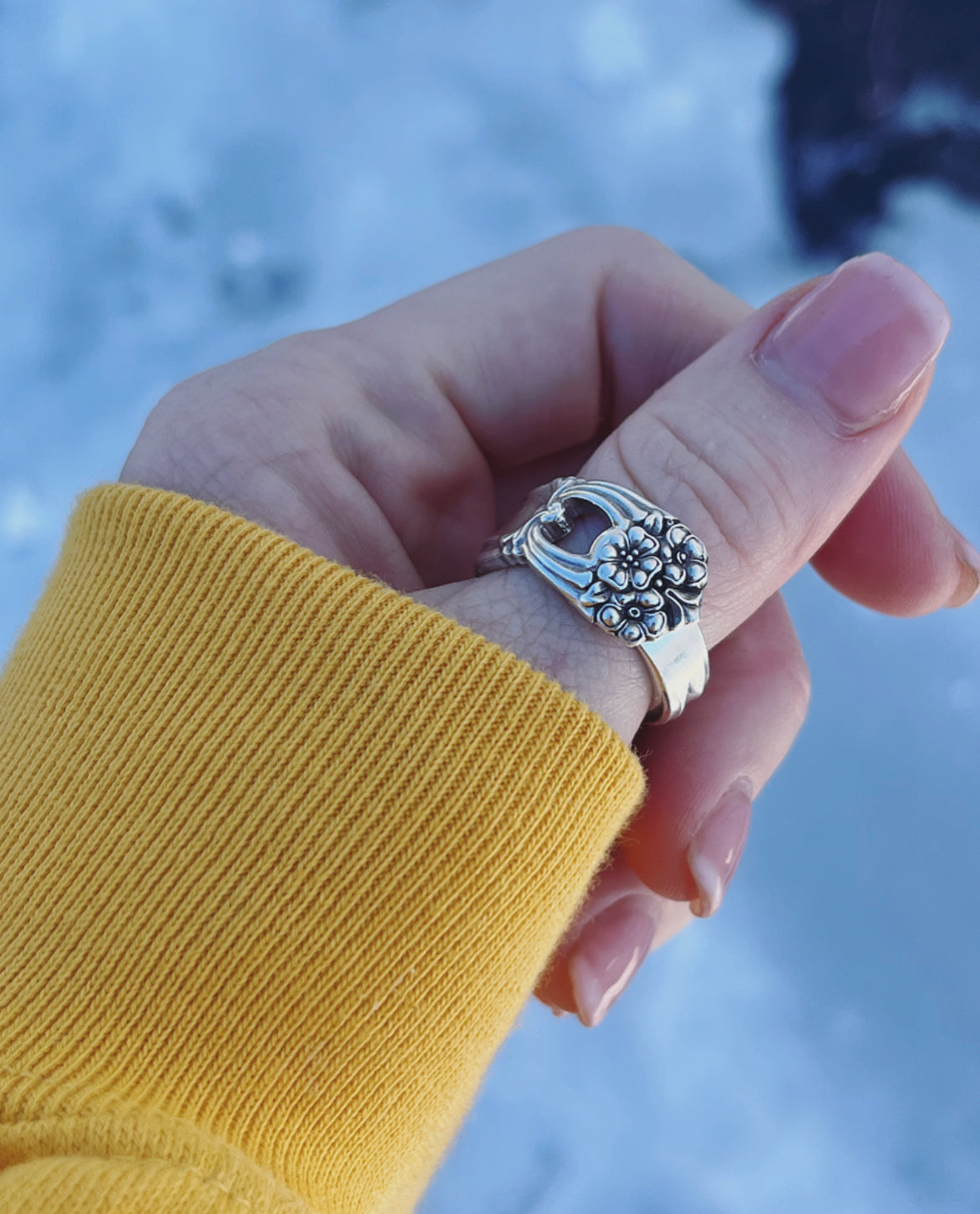 Eternally Yours Spoon Ring