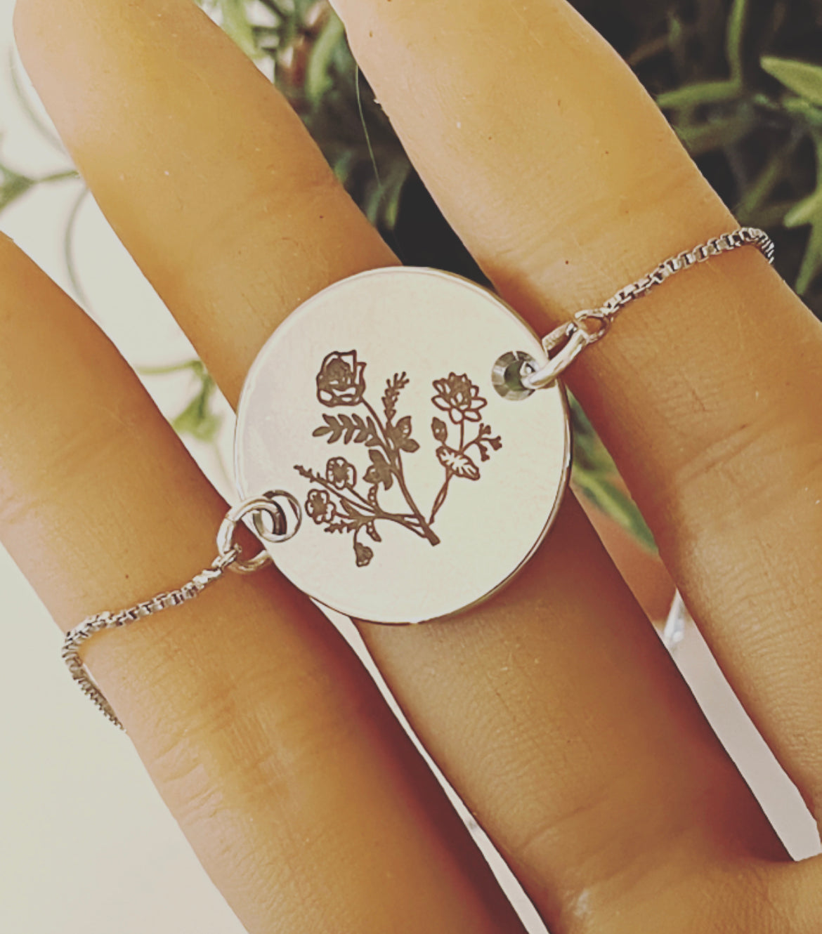 Custom Birth Month Bouquet Spoon Jewelry