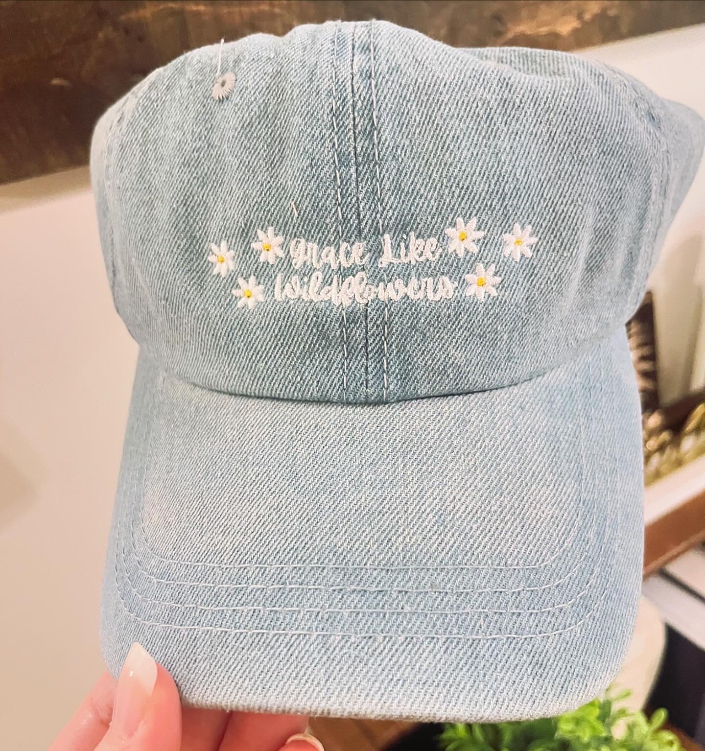 Grace Like Wildflowers Hat