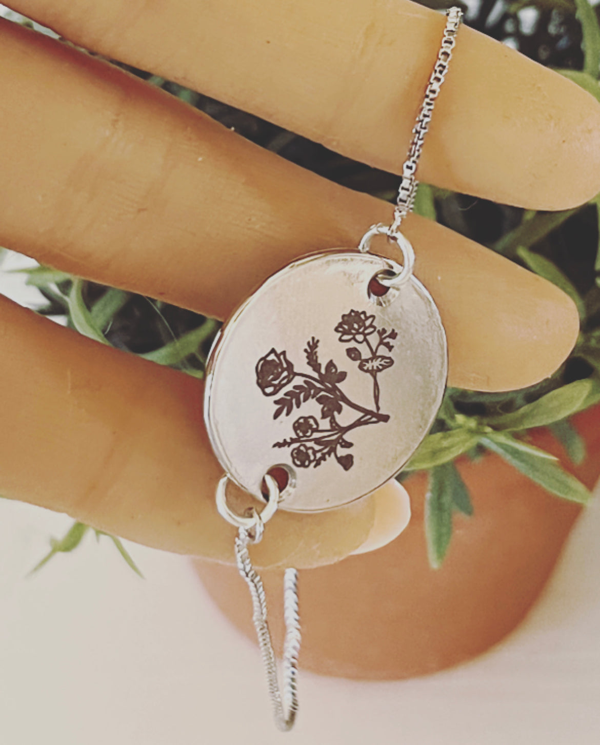 Custom Birth Month Bouquet Spoon Jewelry