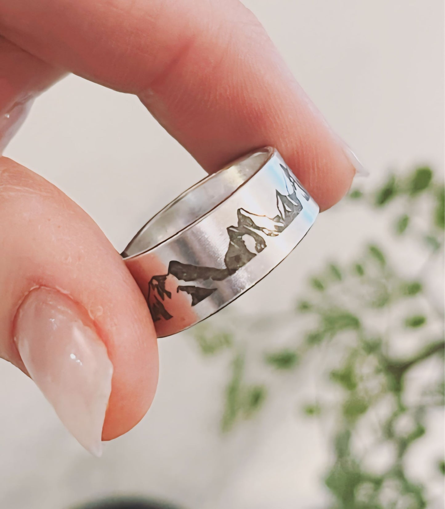 Summit Serenity Mountain Ring