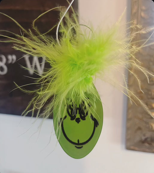 Grinch Christmas Ornament