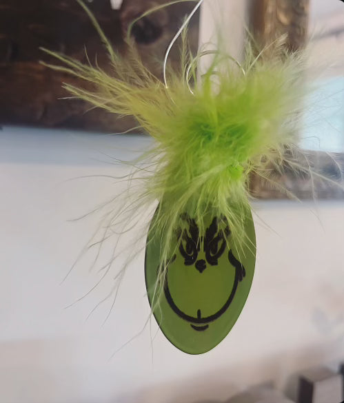 Grinch Christmas Ornament