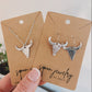 Longhorn Earrings and Necklace Set