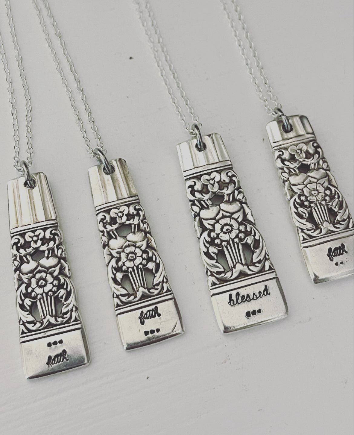 Stamped Coronation Necklace