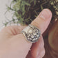 1908 Arbutus Vintage Floral Spoon Ring