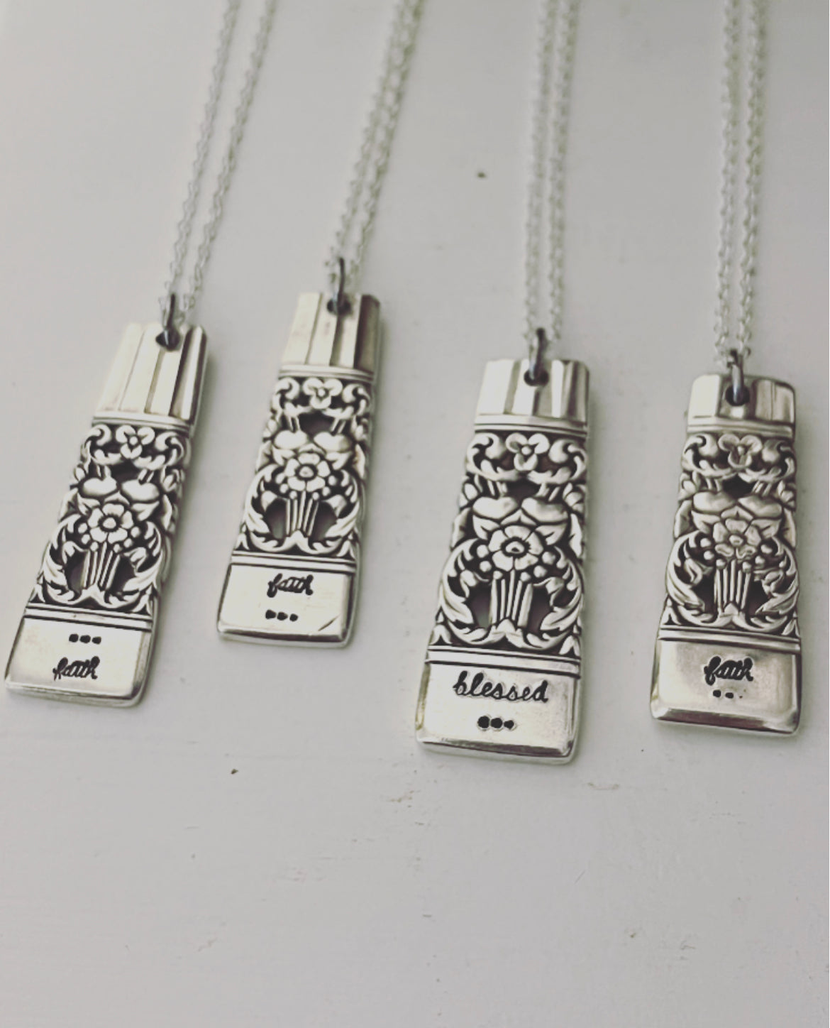 Stamped Coronation Necklace