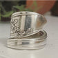 Queen Bess Spiral Vintage Spoon Ring